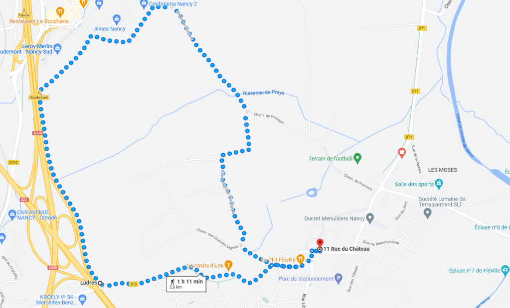 Randonnée de 5,6 km au départ du gîte