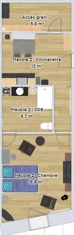 La P'tite Litote aménagement n° 1