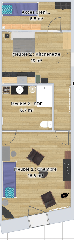 La P'tite Litote aménagement n° 2